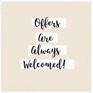 Offers Welcome ❤️